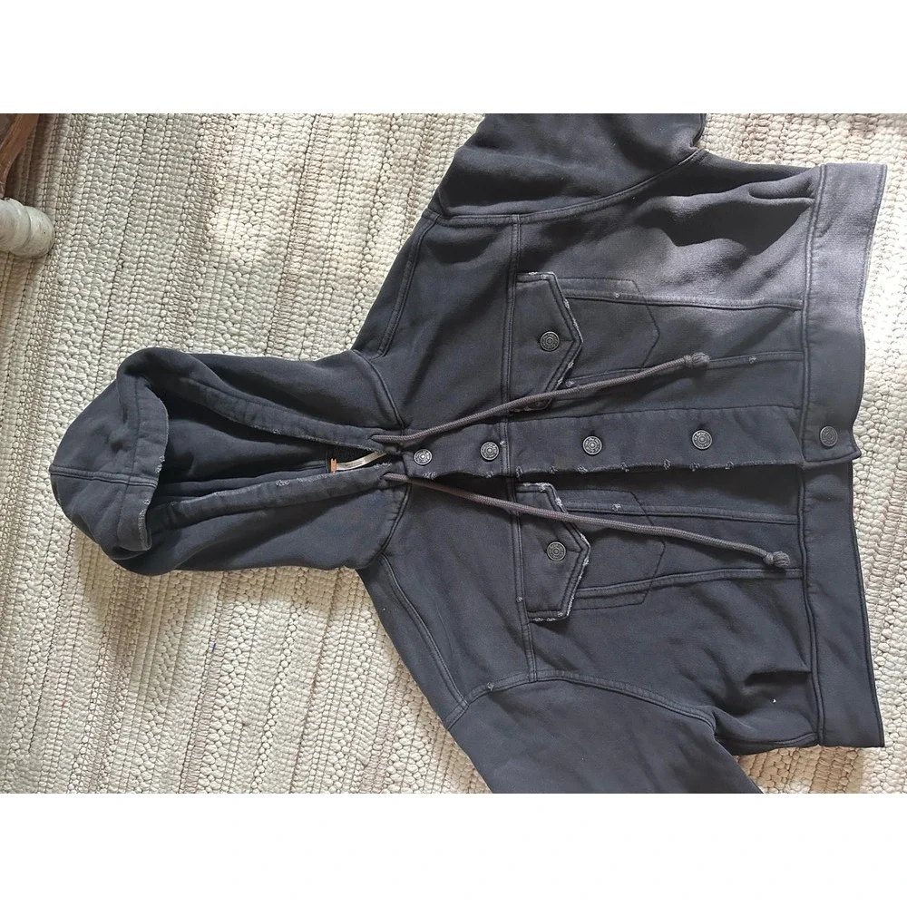 Free People cropped oversized sweater Jacket, XS